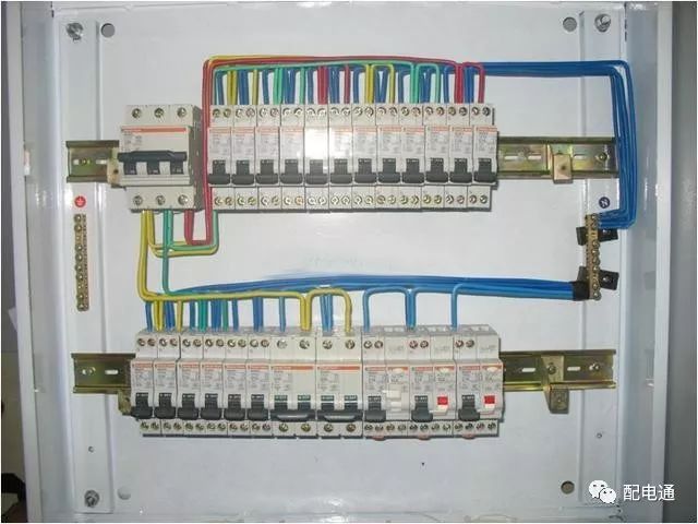 圖片和文字教你如何連線配電箱