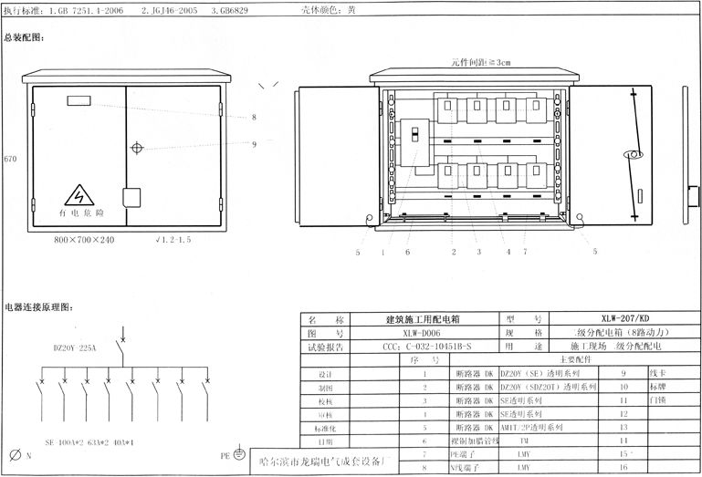 如何在施工現(xiàn)場配置臨時(shí)用電配電箱(機(jī)柜)？標(biāo)準(zhǔn)化的例子！